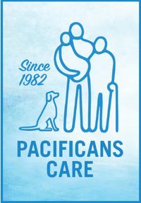 Pacificans Care logo, Since 1982