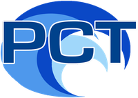 Pacific Coast TV (PCT) logo